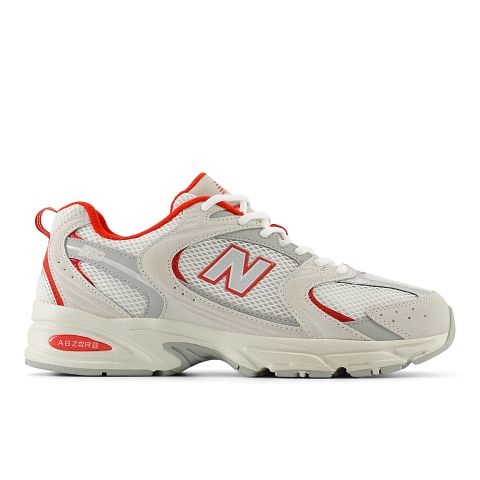 NEW BALANCE UNISEX SNEAKERS MR530QB SNEAKERS WHITE/RED