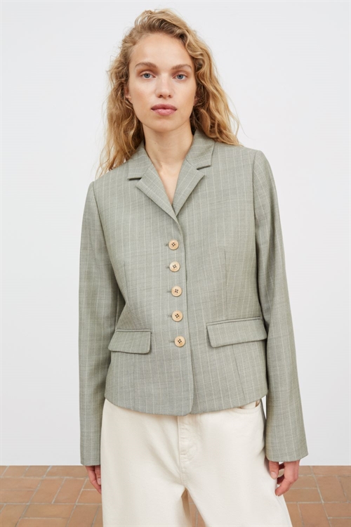 SKALL STUDIO BLOND JACKET LIGHT GREY/ECRU