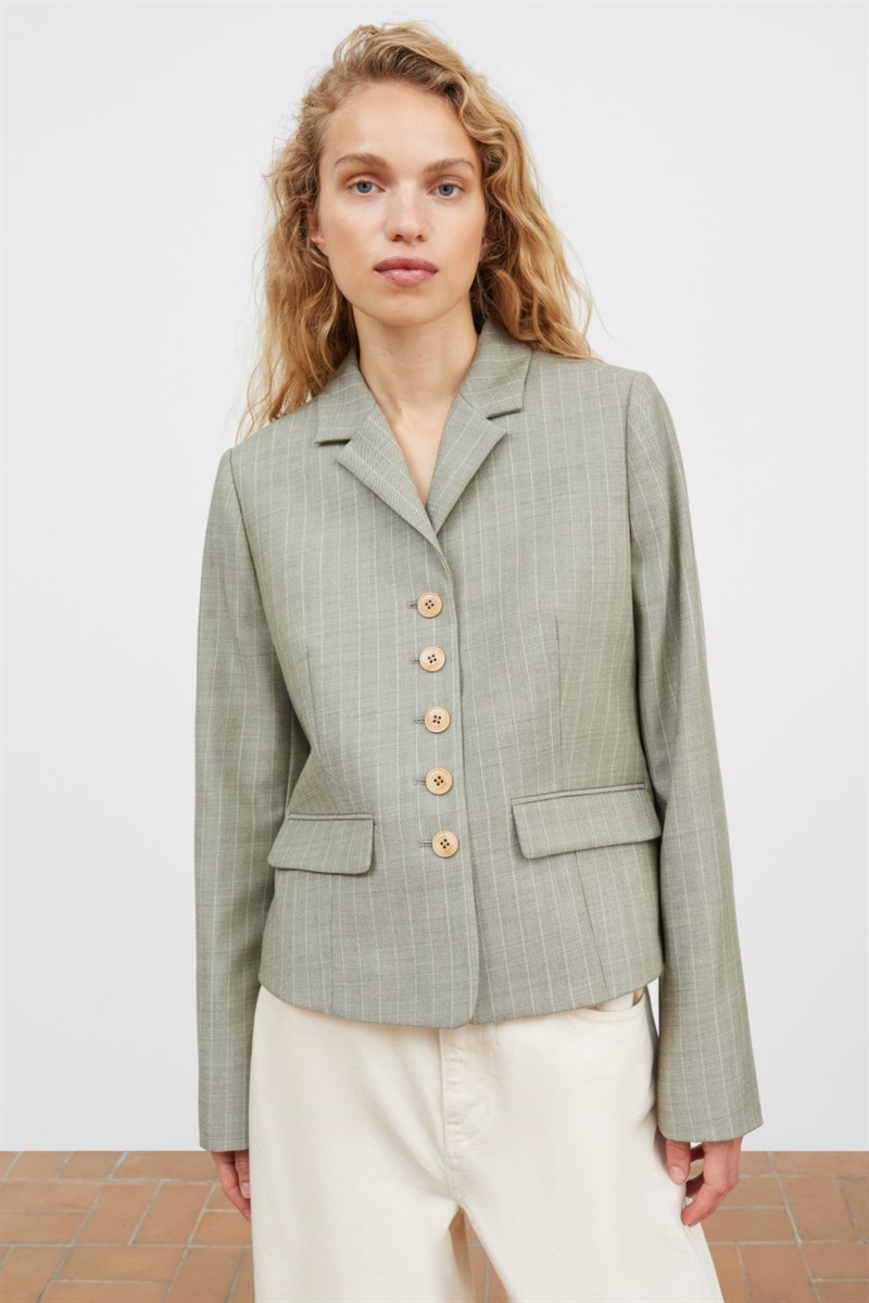 SKALL STUDIO BLOND JACKET LIGHT GREY/ECRU