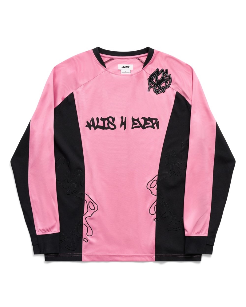 ALIS COEN LONG SLEEVE JERSEY BLACK/PINK