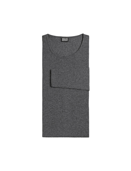 NØRGAARD PAA STRØGET 101 LS TEE ONE SIZE DARK GREY 