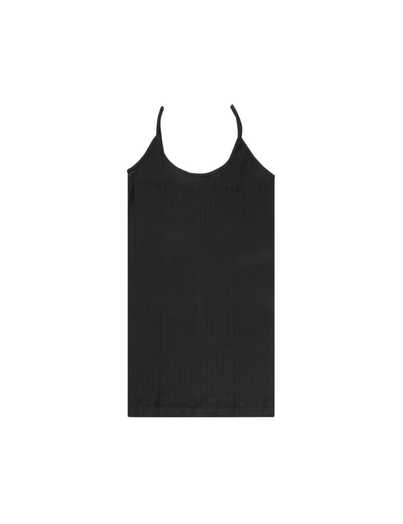 NØRGAARD PÅ STRØGET NPS STRAP TOP SOLID COLOR BLACK