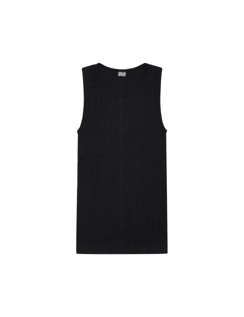 NØRGAARD PÅ STRØGET NPS TANK TOP SOLID COLOR BLACK