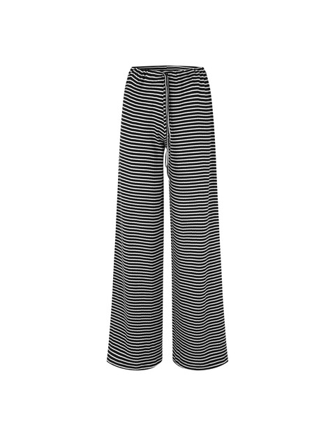 NØRGAARD PAA STRØGET NOVA PANTS NPS STRIPE BLACK/ECRU