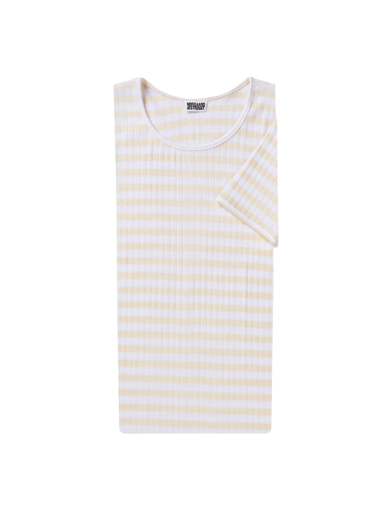 NØRGAARD PAA STRØGET 101 SS TEE ONE SIZE BROADWAY WHITE/ECRU