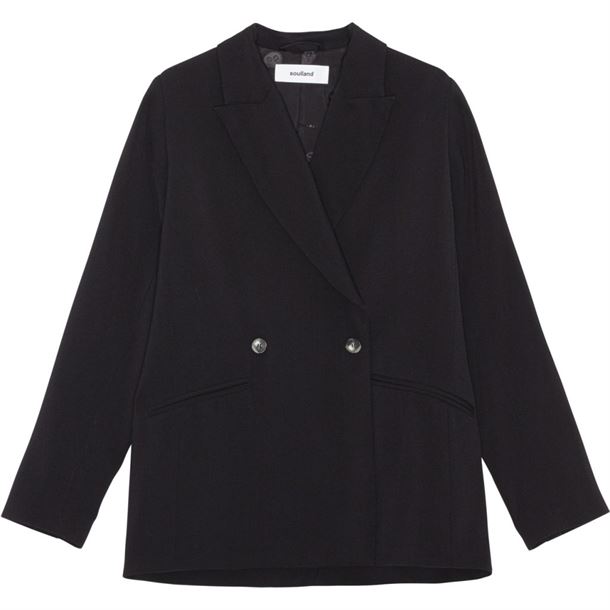 SOULLAND LEILA BLAZER BLACK