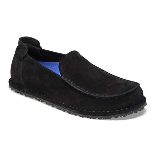 BIRKENSTOCK UTTI SLIP ON SUEDE BLACK 