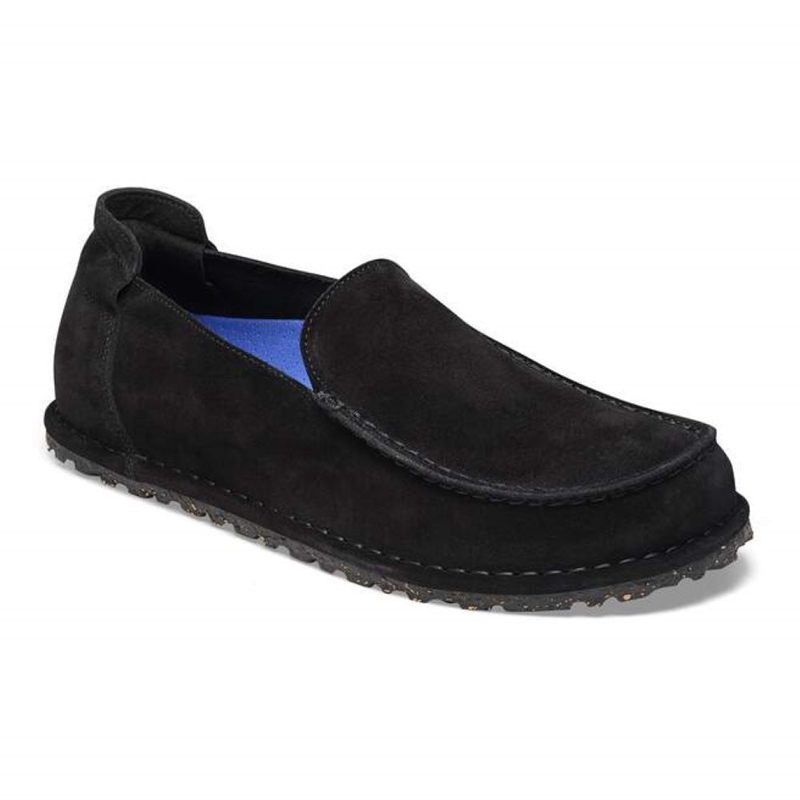 BIRKENSTOCK UTTI SLIP ON SUEDE BLACK 