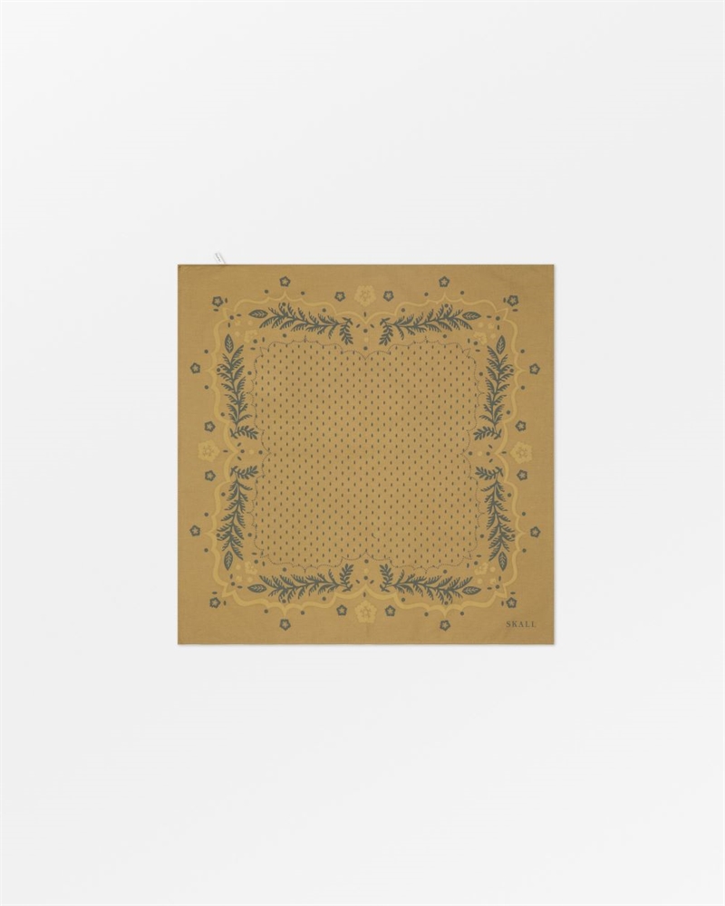 SKALL STUDIO JUNIPER SCARF KHAKI 