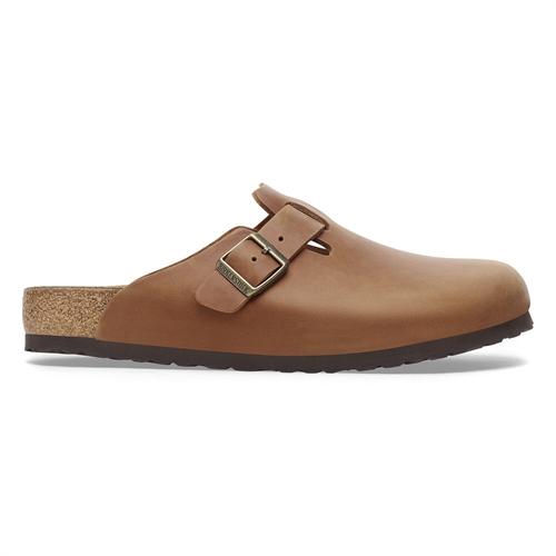 BIRKENSTOCK BOSTON BS NARROW FIT COGNAC