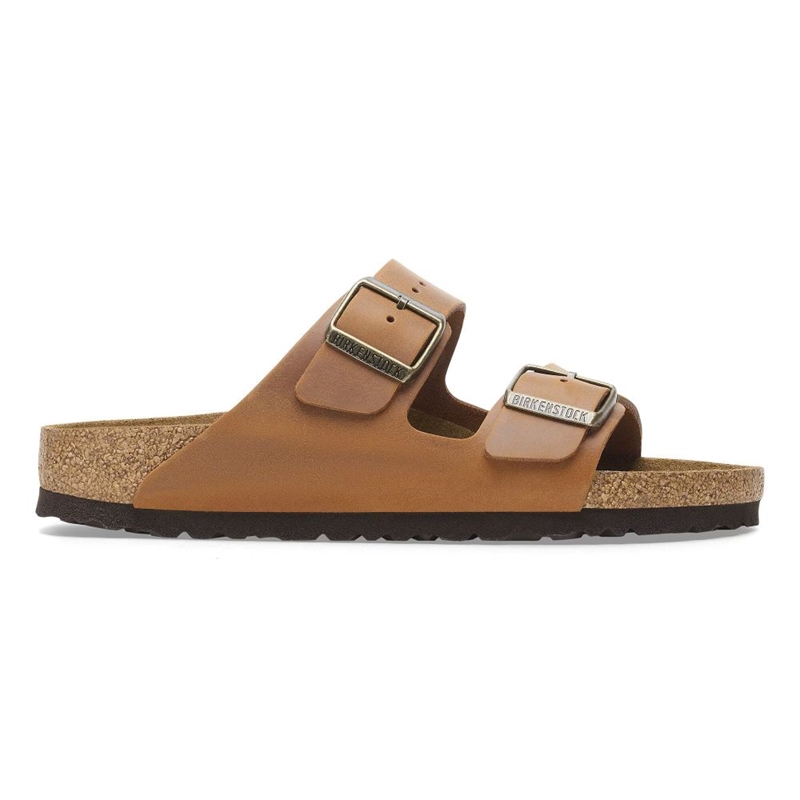 BIRKENSTOCK ARIZONA NARROW FIT COGNAC