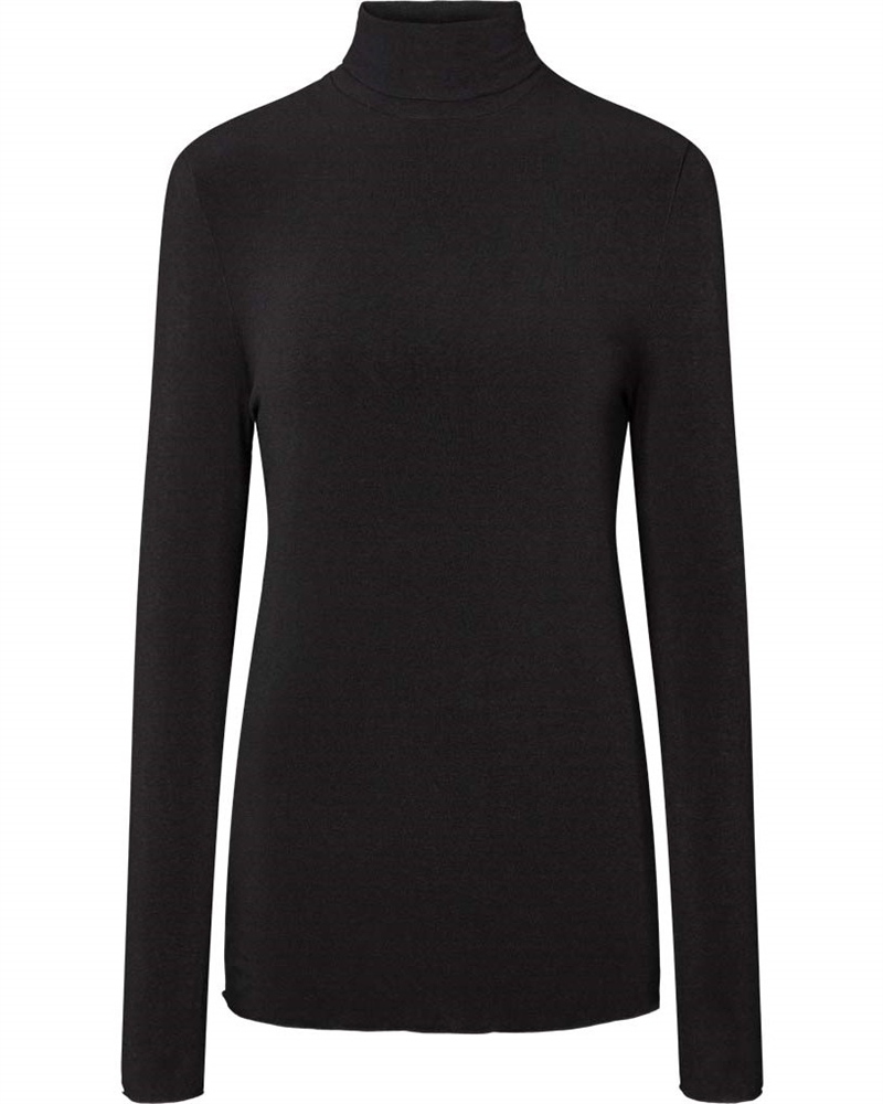 GAI+LISVA ANNA L/S WOOL TURTLENECK BLACK