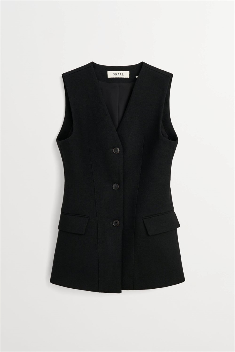 SKALL STUDIO BIANCA WAISTCOAT BLACK