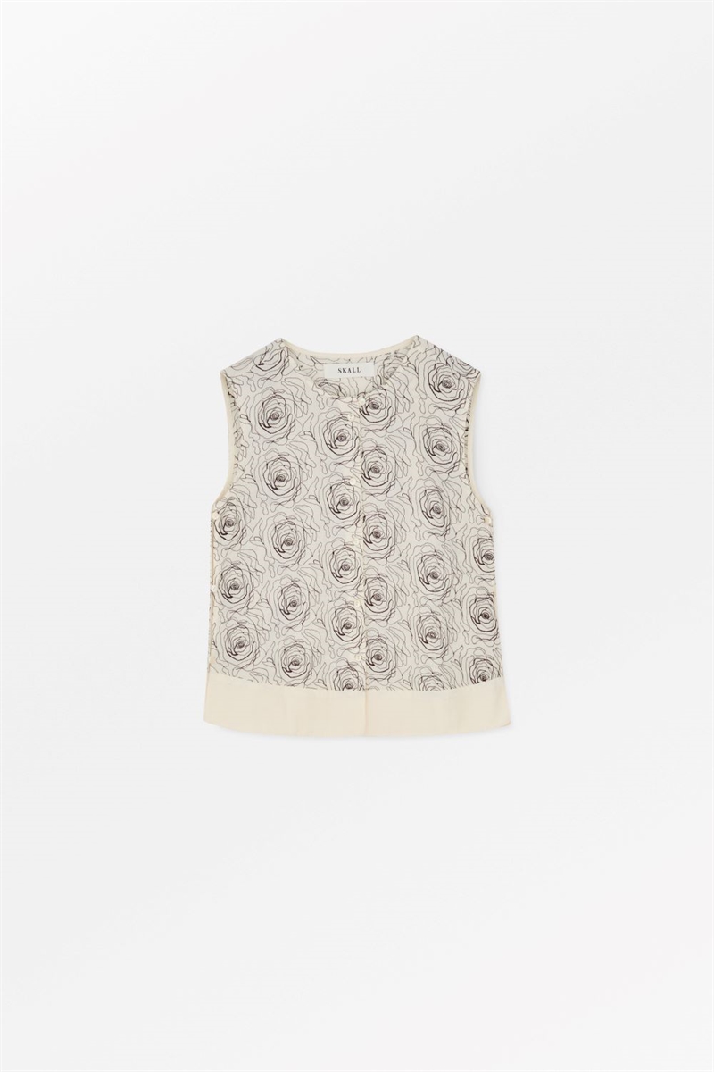 SKALL MOLLIE TOP ECRU