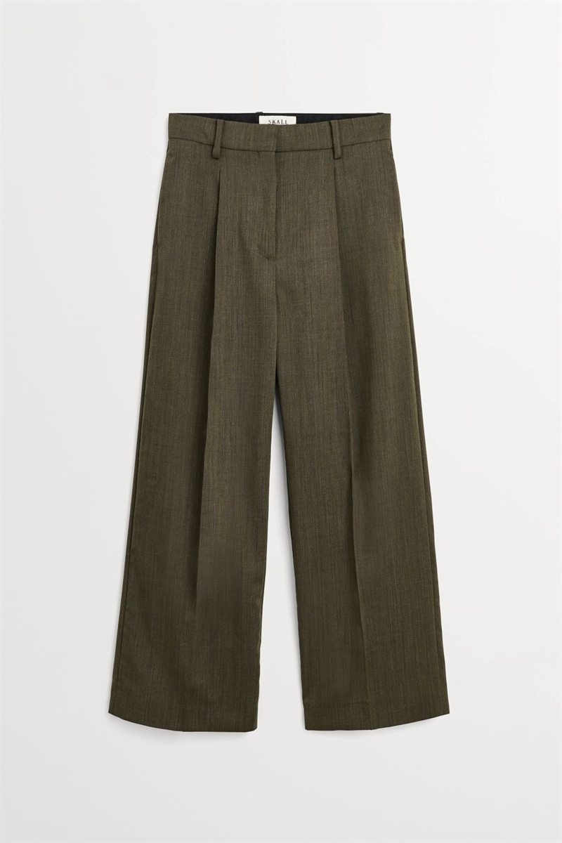 SKALL STUDIO THOM TROUSERS GREEN BRANCH