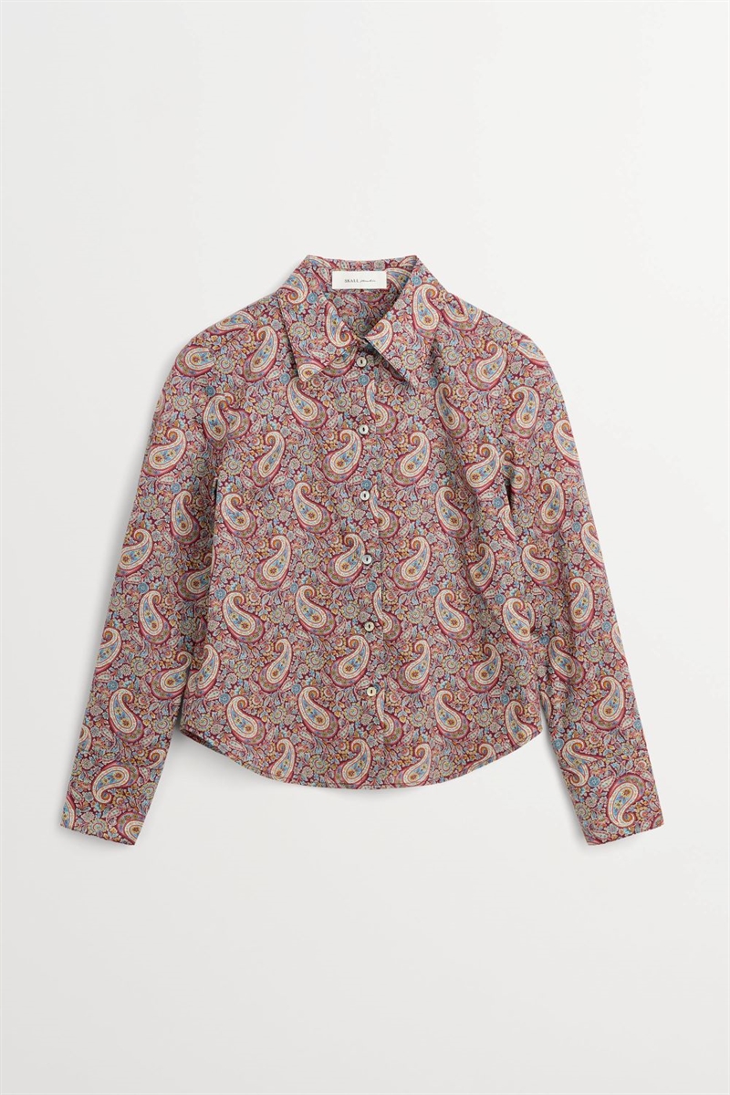 SKALL STUDIO FAUNA SHIRT FLORAL PAISLEY