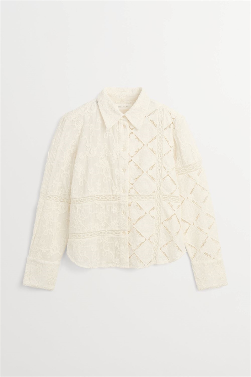 SKALL STUDIO FAUNA SHIRT OFF WHITE