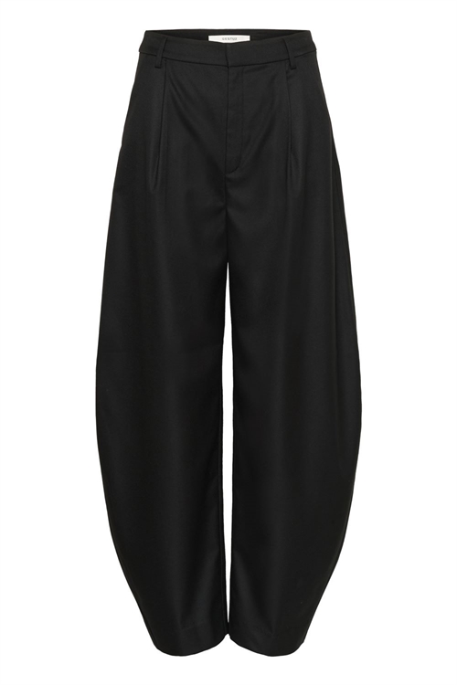 GESTUZ GZCALLIA MW BARREL PANTS BLACK
