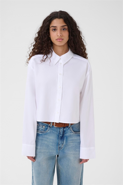 GESTUZ GZYORK SHORT SHIRT WHITE