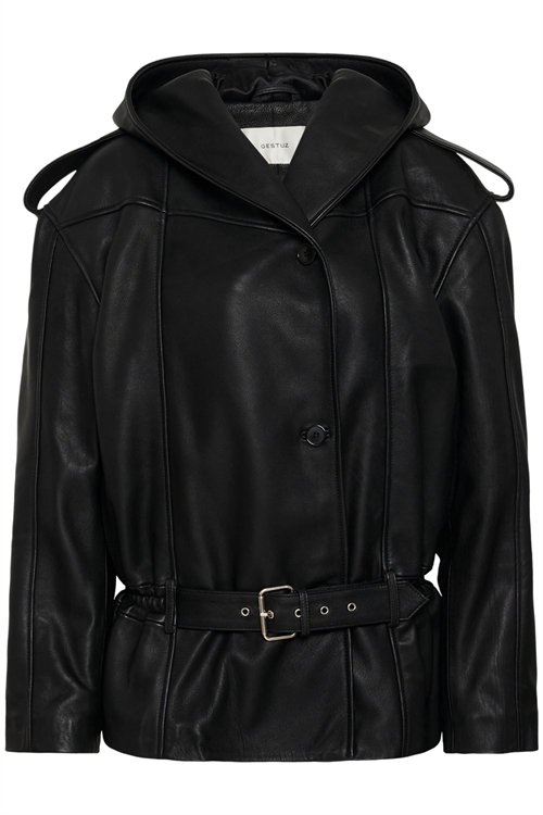 GESTUZ GZTHARA HOODIE JACKET BLACK