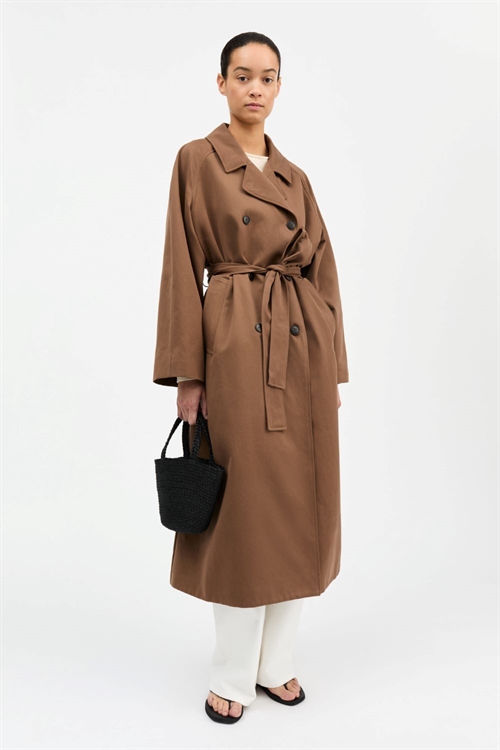 SKALL SPRING COAT BROWN