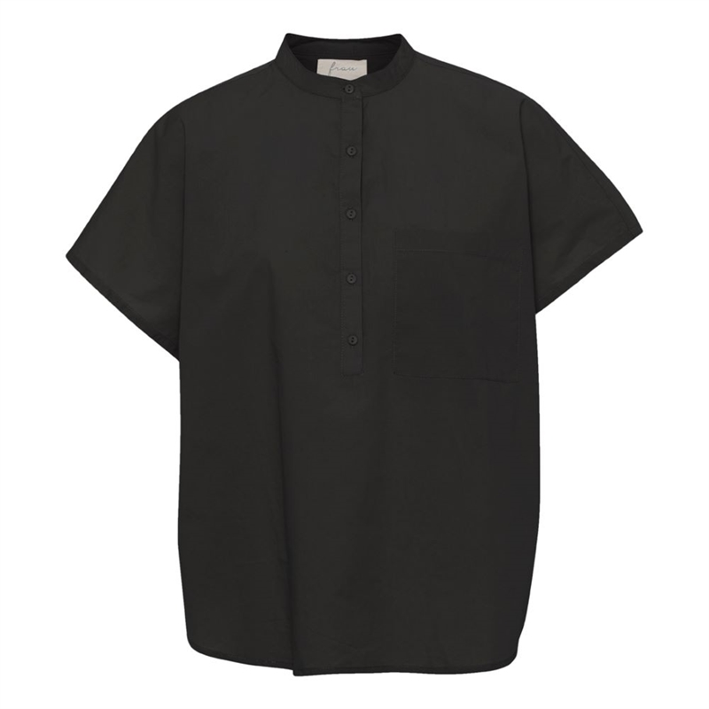FRAU COLOMBO SS TOP BLACK