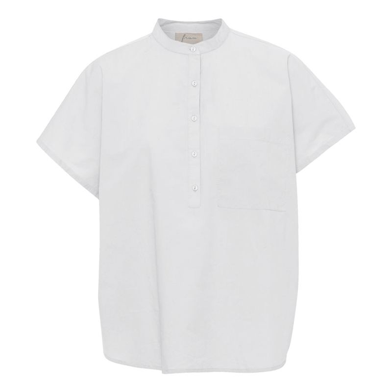 FRAU COLOMBO SS TOP BRIGHT WHITE