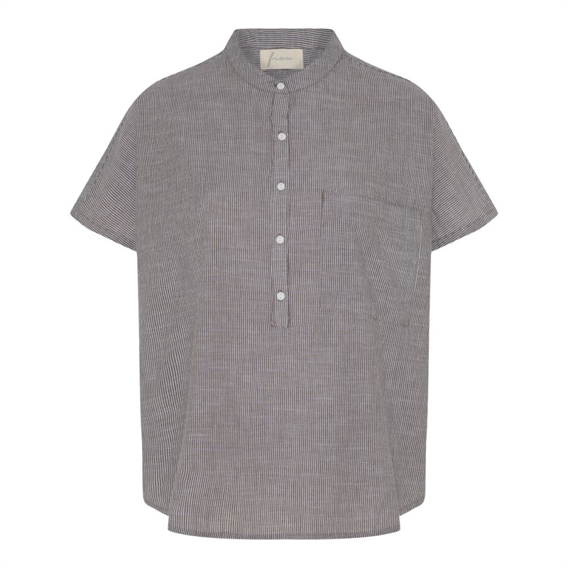 FRAU COLOMBO SS TOP COFFEE QUARTZ BROWN