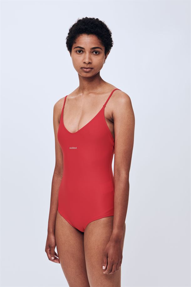 SOULLAND ADEL SWIMSUIT RED