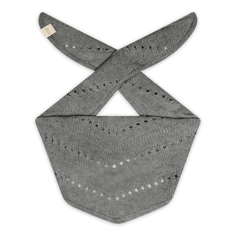 MP DENMARK HELSINKI SMALL SCARF GREY MELANGE