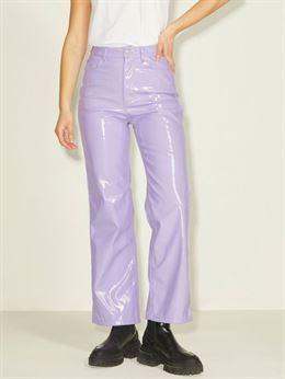 JJXX JXKENYA STRAIGHT FAUX LEAT PANT NOOS VIOLET TULIP/SHINY