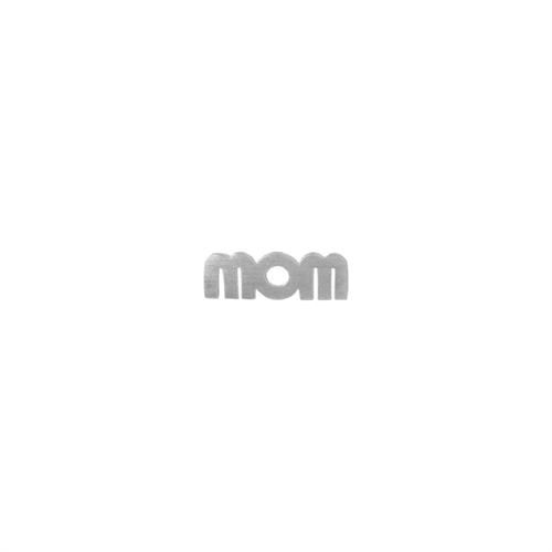 STINE A WOW MOM EARRING SILVER SINGLE