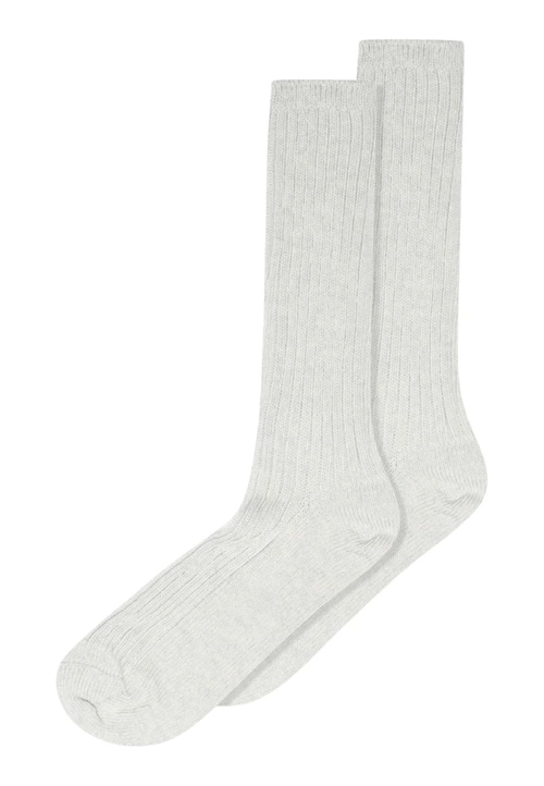 MP DENMARK BESS LONG SOCKS LIGHT GREY