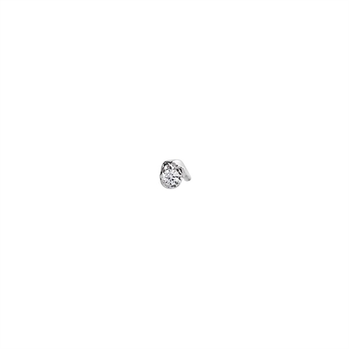 STINE A TRES PETIT FLOW EARRING SILVER SINGLE