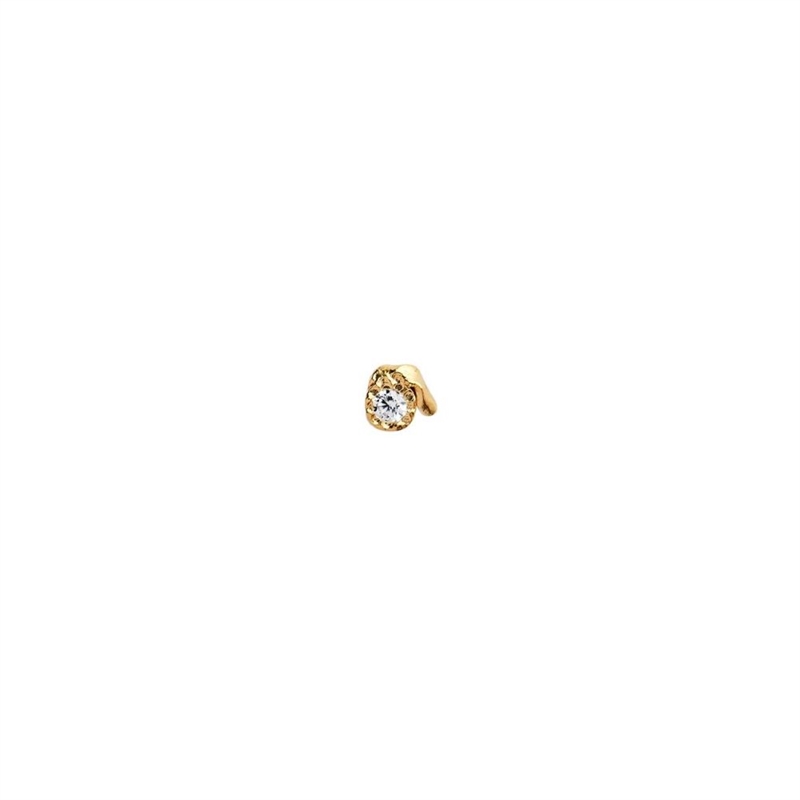 STINE A TRES PETIT FLOW EARRING GOLDPLATED SINGLE