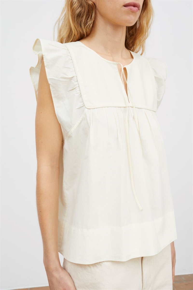 SKALL STUDIO NADJA SUMMER TOP BUTTERMILK