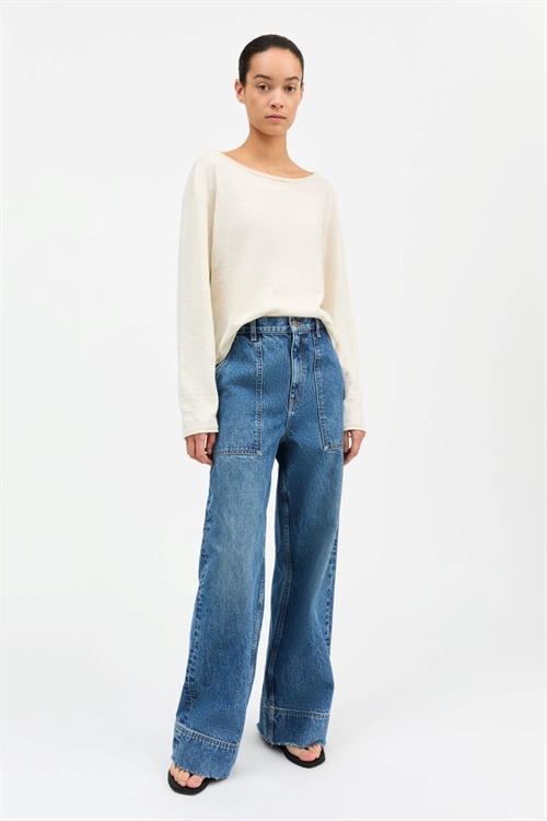 SKALL STUDIO HEATHER HIGHWAIST JEANS SLOUCHY BLUE