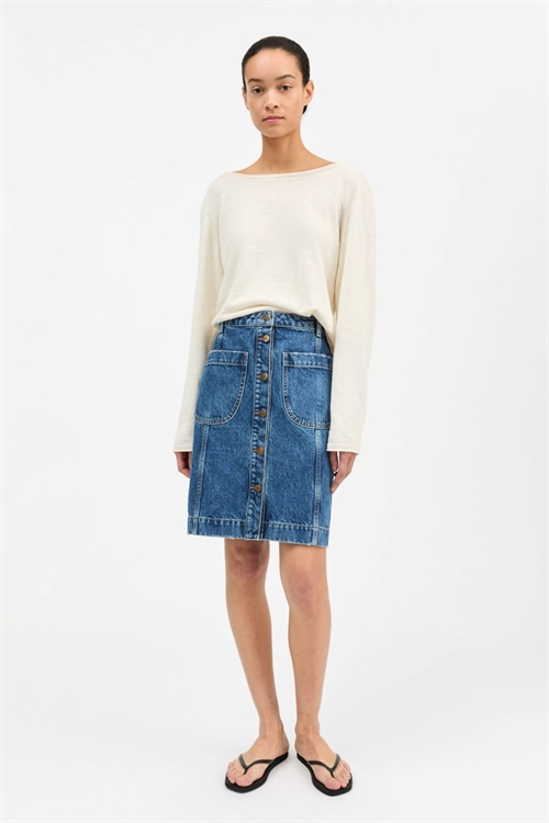 SKALL STUDIO MARGAUX SKIRT SLOUCHY BLUE
