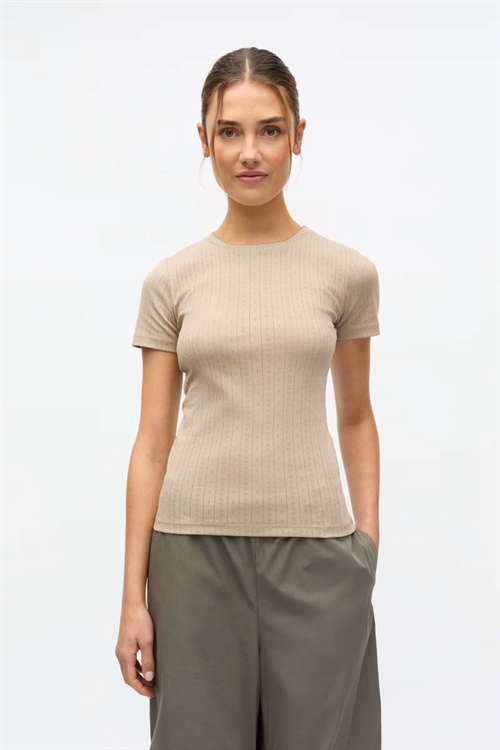 ENVII ENVOLVI LS TEE PALE KHAKI