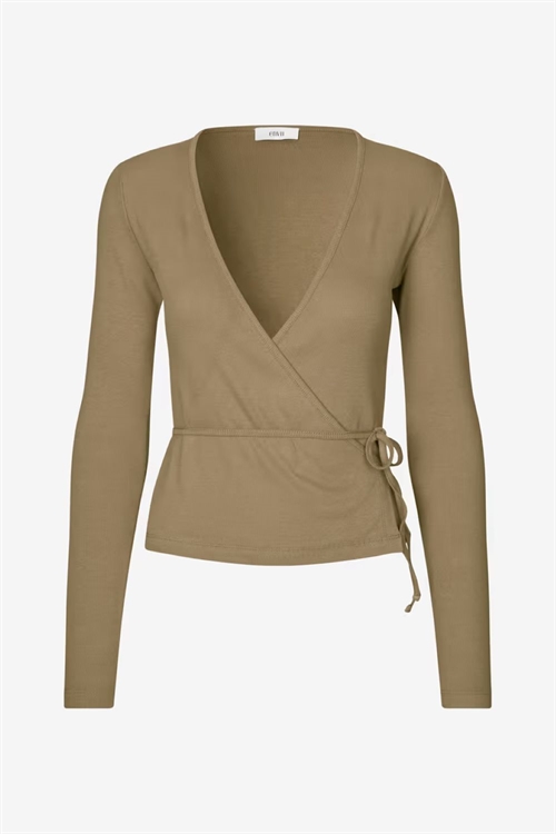 ENVII ENALLY LS WRAP TEE MERMAID