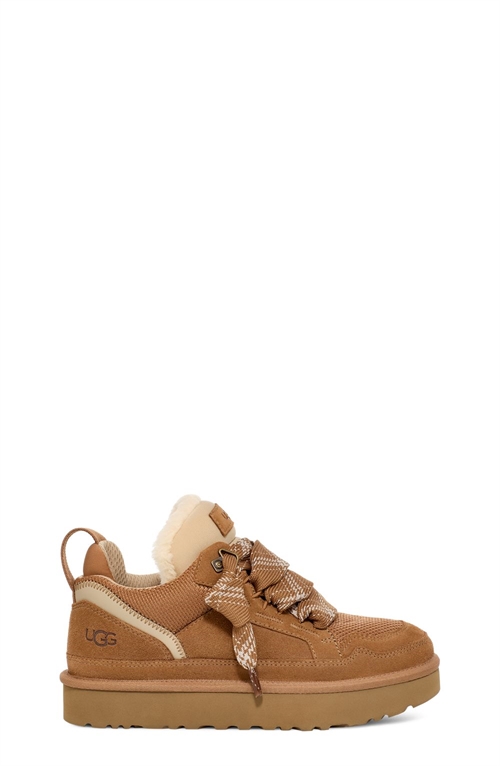 UGG SNEAKERS W LOWMEL CHESTNUT