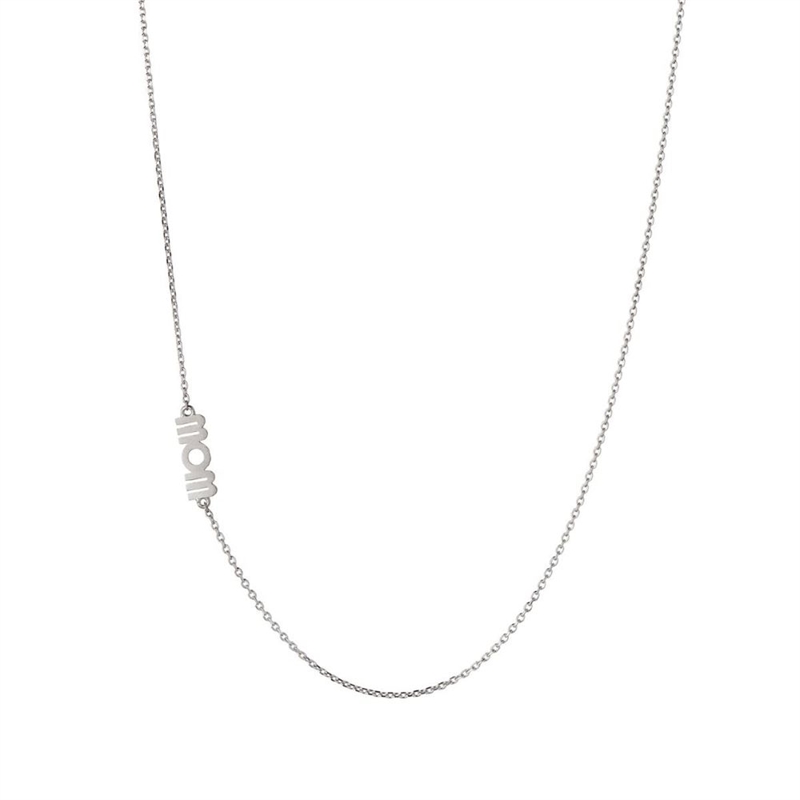 STINE A WOW MOM NECKLACE SILVER