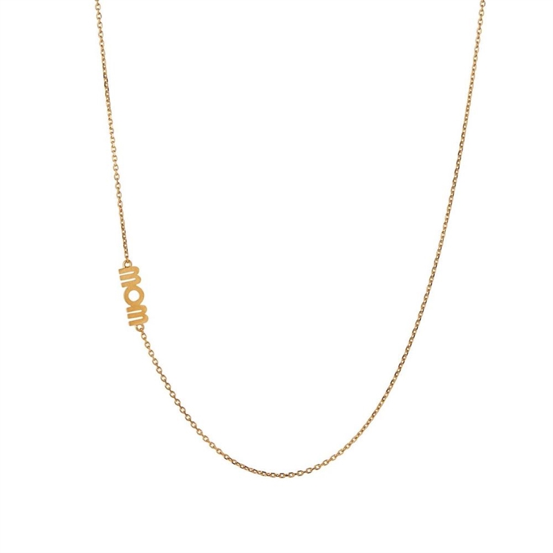 STINE A WOW MOM NECKLACE GOLDPLATED