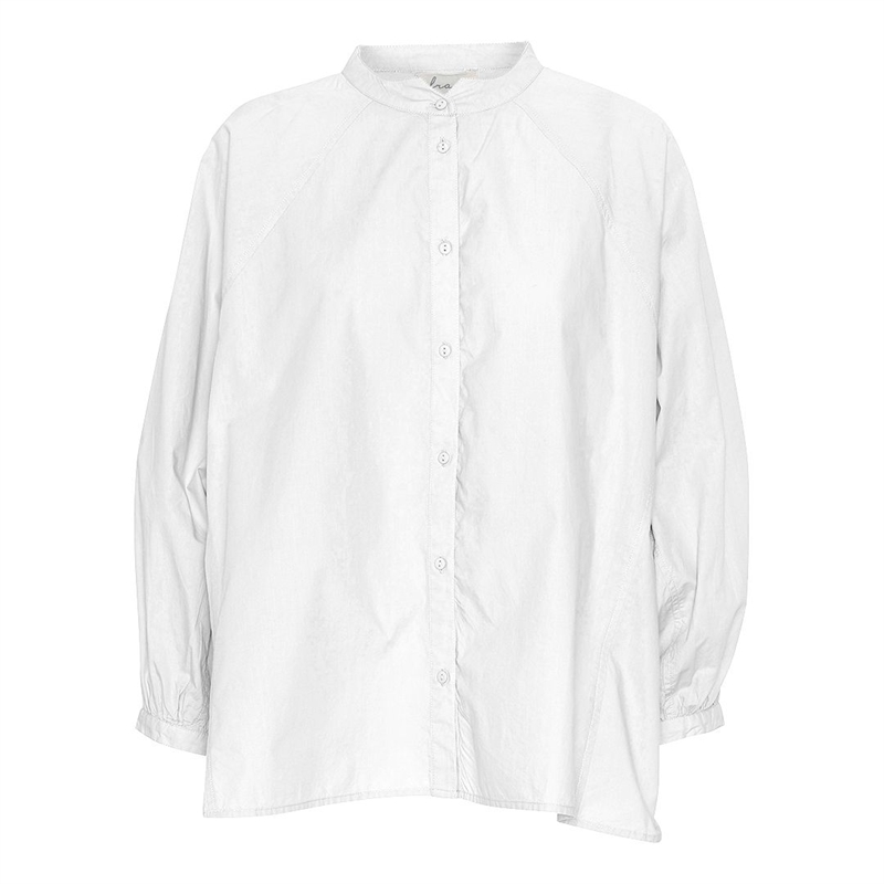 FRAU TOKYO LS SHORT SHIRT WHITE