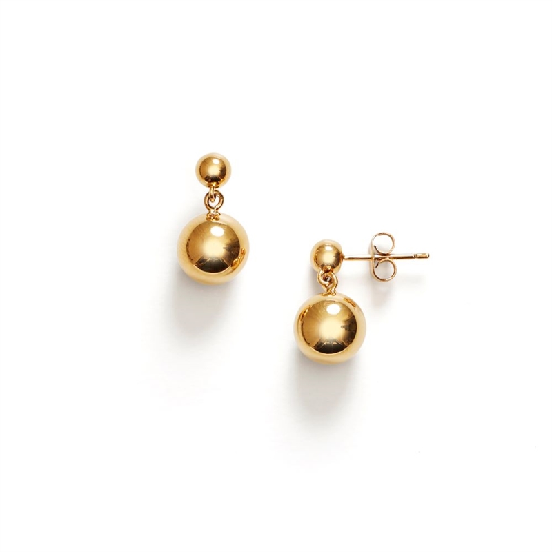 ANNI LU DROP OF EARRING GOLDPLATED