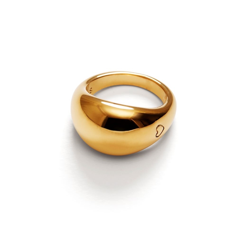 ANNI LU PINKIE BOO RING GOLDPLATED