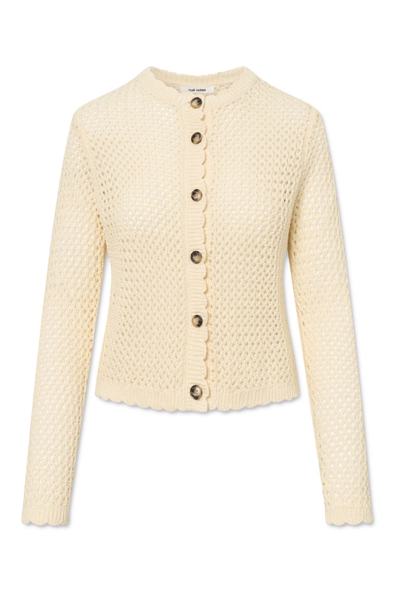 NUE NOTES MANUEL CARDIGAN CLOUD CREAM
