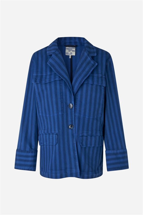 BAUM UND PFERDGARTEN BINA BLAZER BLUE DEPTHS STRIPE