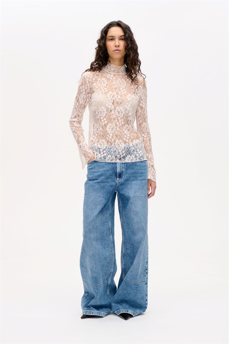 BAUM UND PFERDGARTEN MEENA SHIRT WHITE SAND 