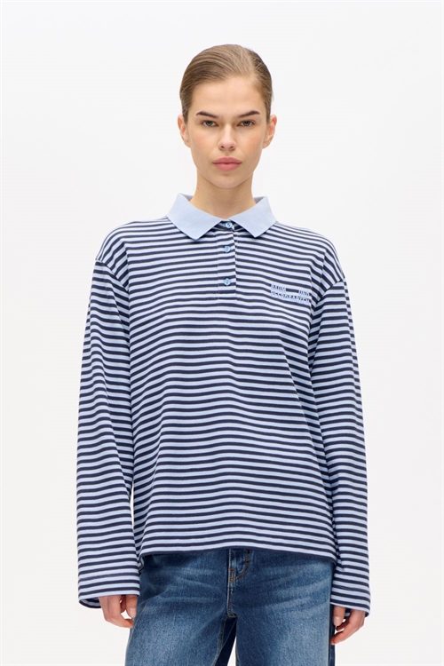 BAUM UND PFERDGARTEN JEANNE POLO OVERTURE BLUE STRIPE